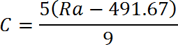 De Rankine a Celsius